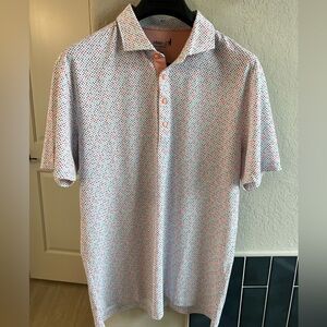 Johnnie-O Performance Jersey Polo, Medium NWOT